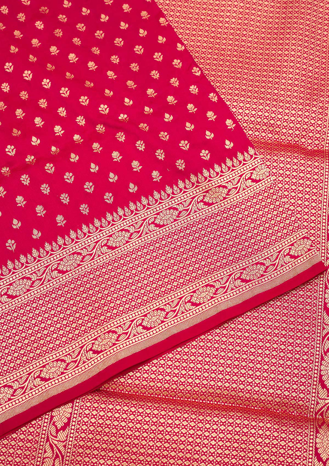 Pink Zariwork Pure Silk Saree