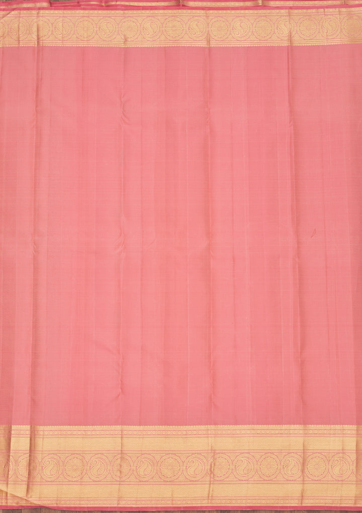 Pink Zariwork Pure Silk Saree