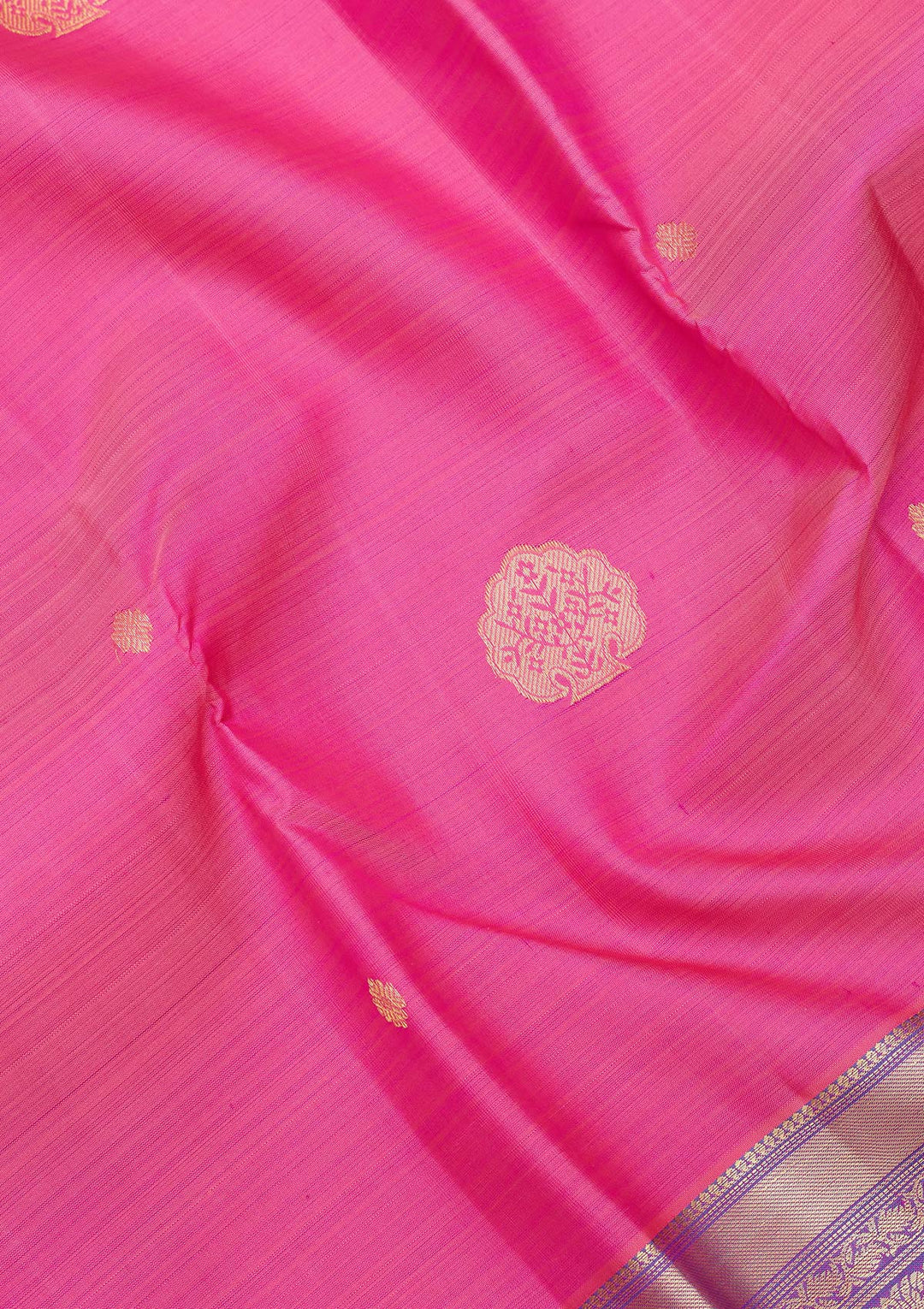 Pink Zariwork Pure Silk Saree