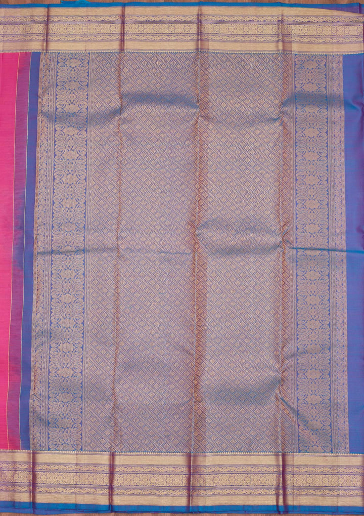 Pink Zariwork Pure Silk Saree