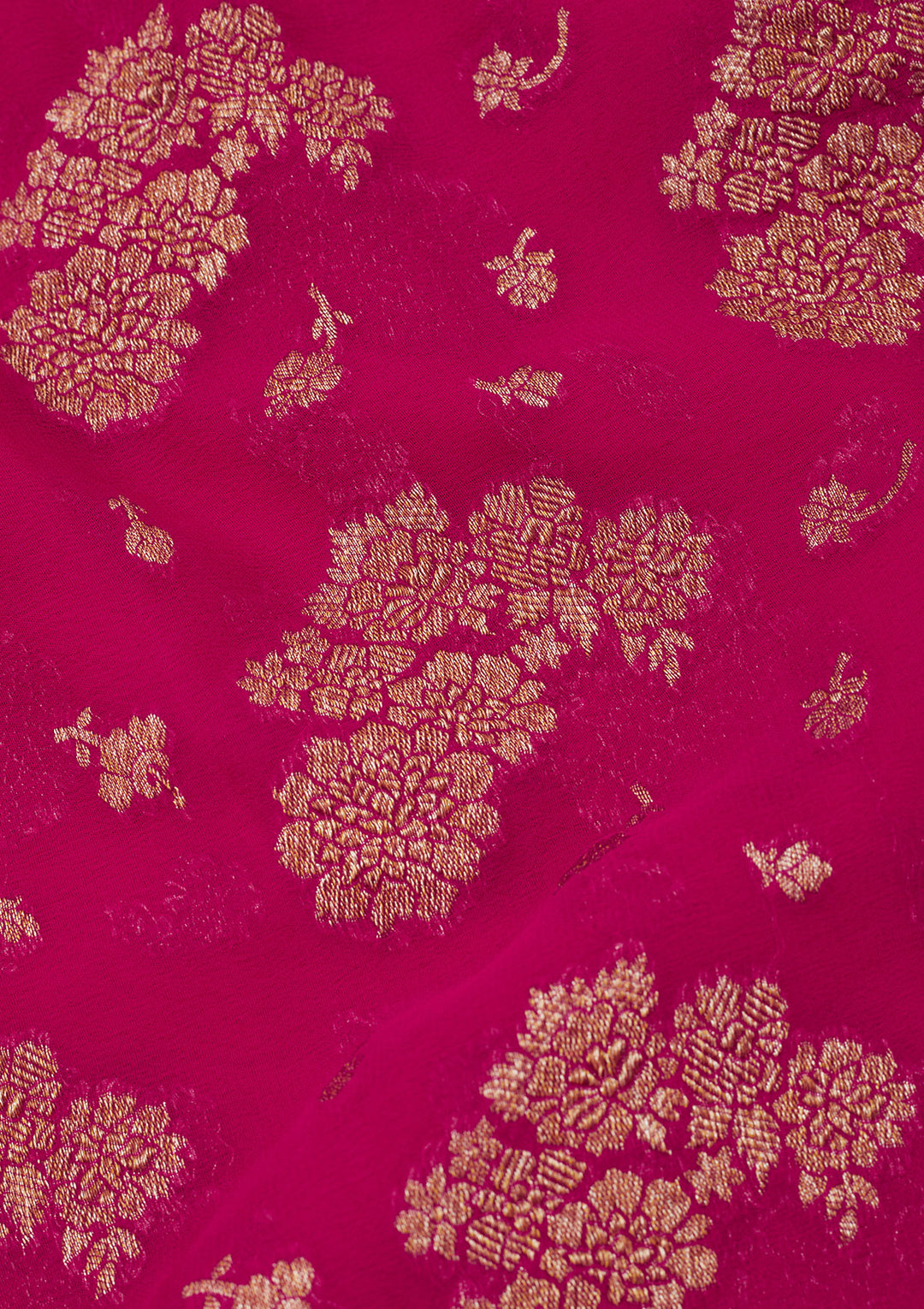 Pink Zariwork Pure Silk Saree