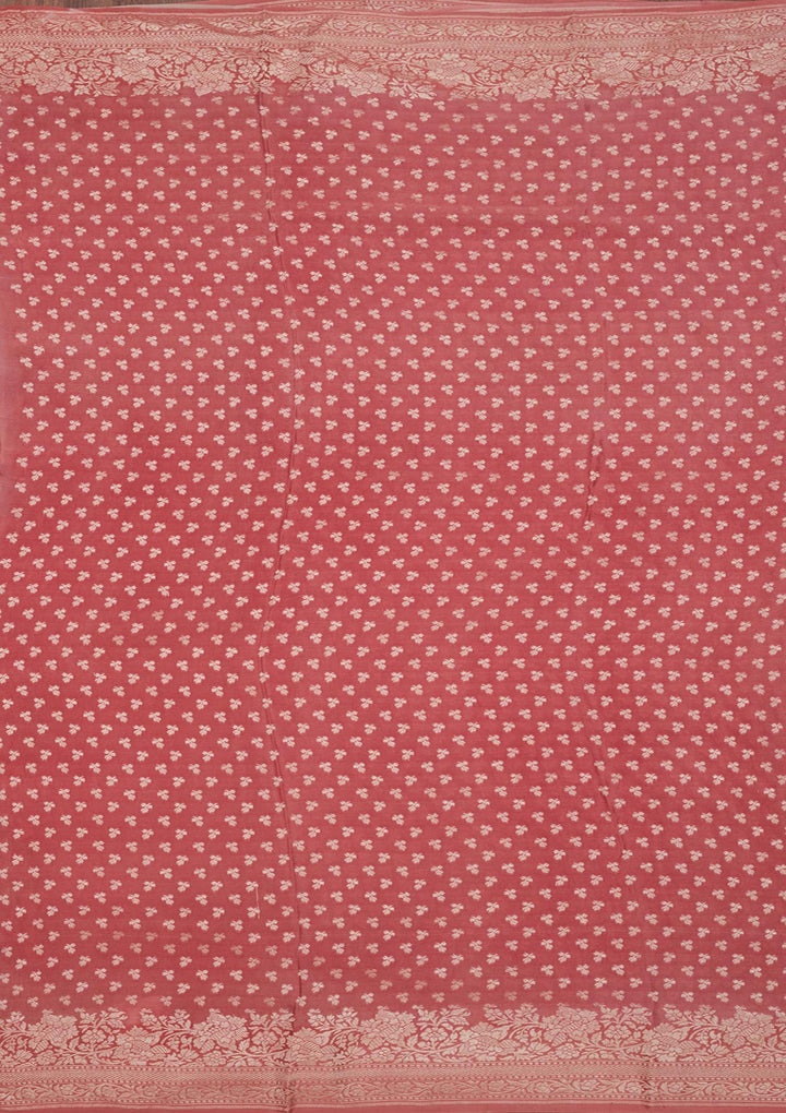 Pink Zariwork Pure Silk Saree