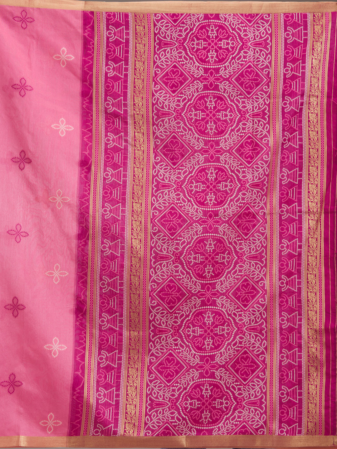 Pink Zariwork Tissue Saree