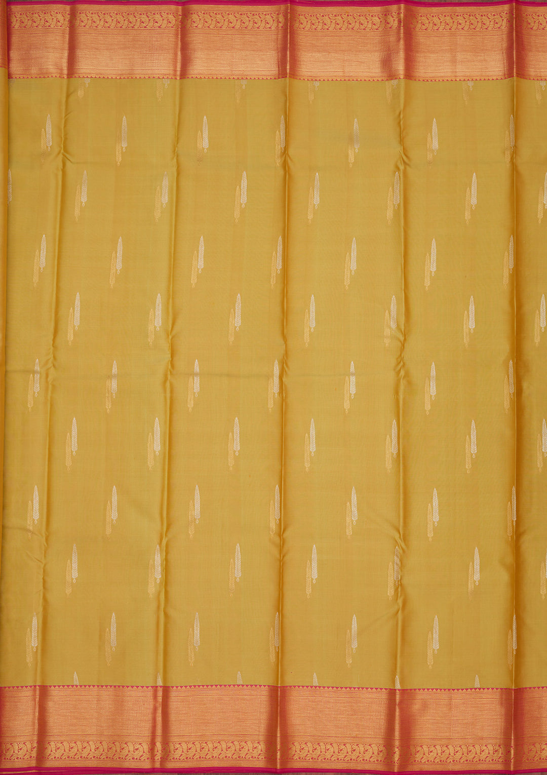 Pista Green Zariwork Pure Silk Saree