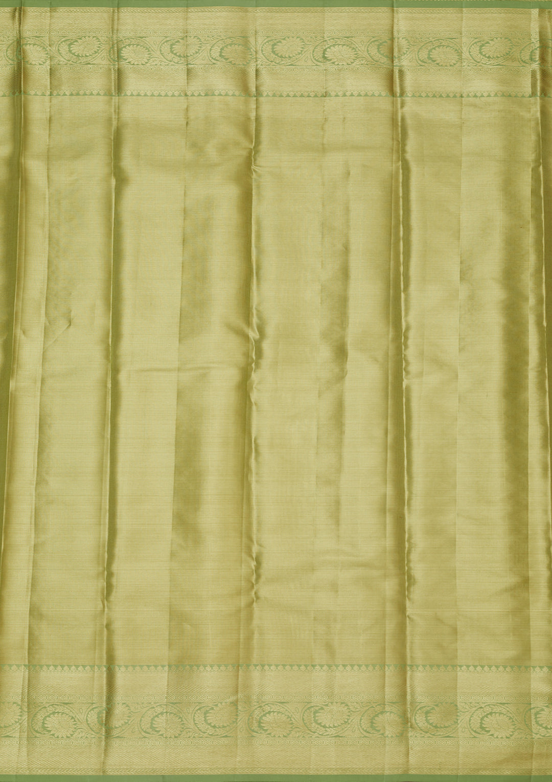 Pista Green Zariwork Pure Silk Saree