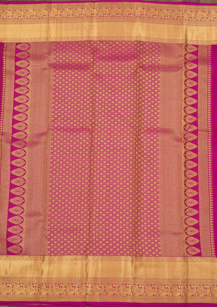 Pista Green Zariwork Pure Silk Saree