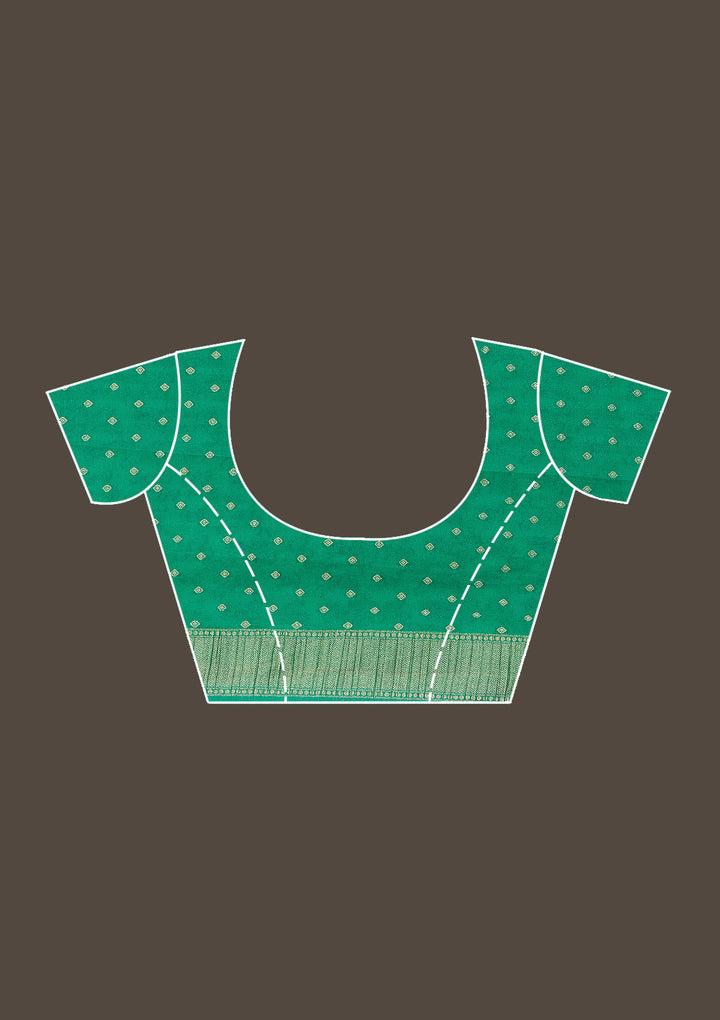 Pista Green Zariwork Georgette Saree
