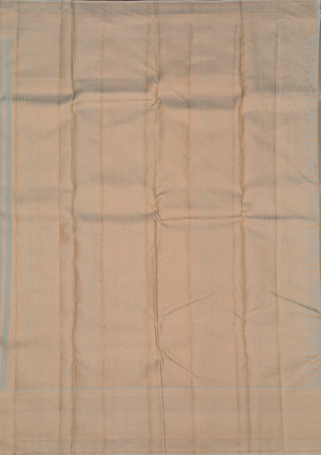Little Grey Zariwork Pure Silk Saree