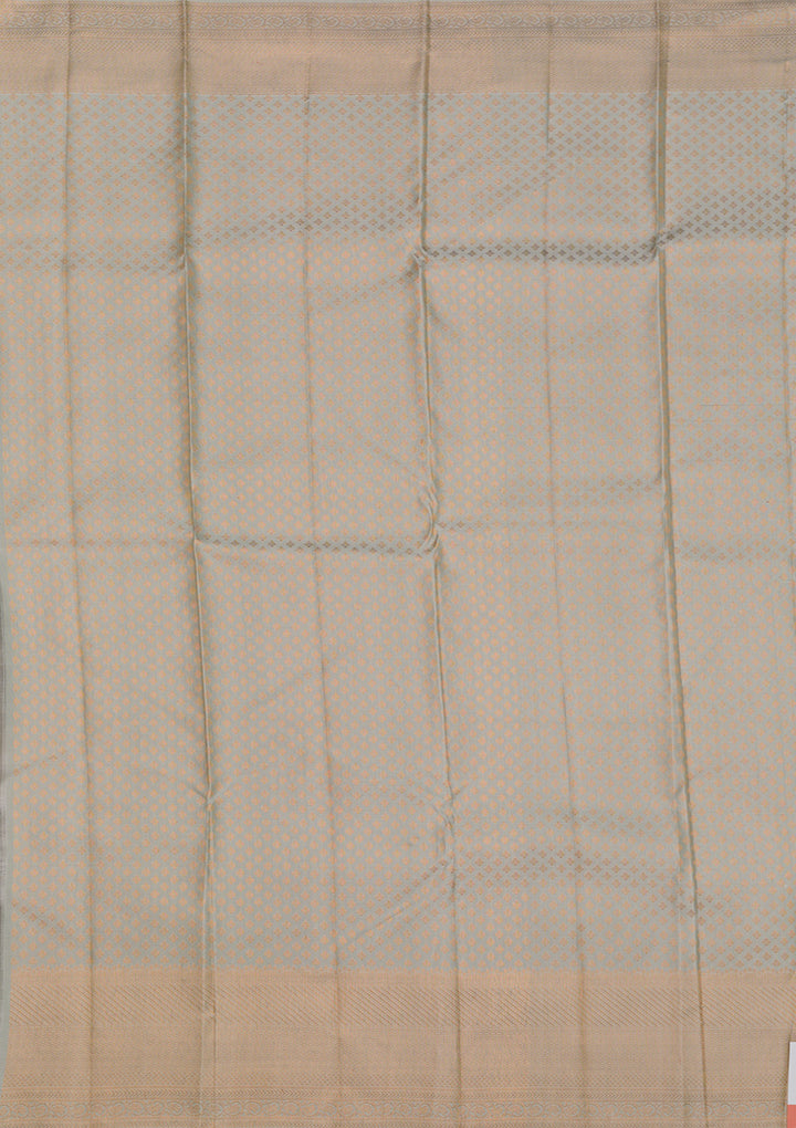 Little Grey Zariwork Pure Silk Saree
