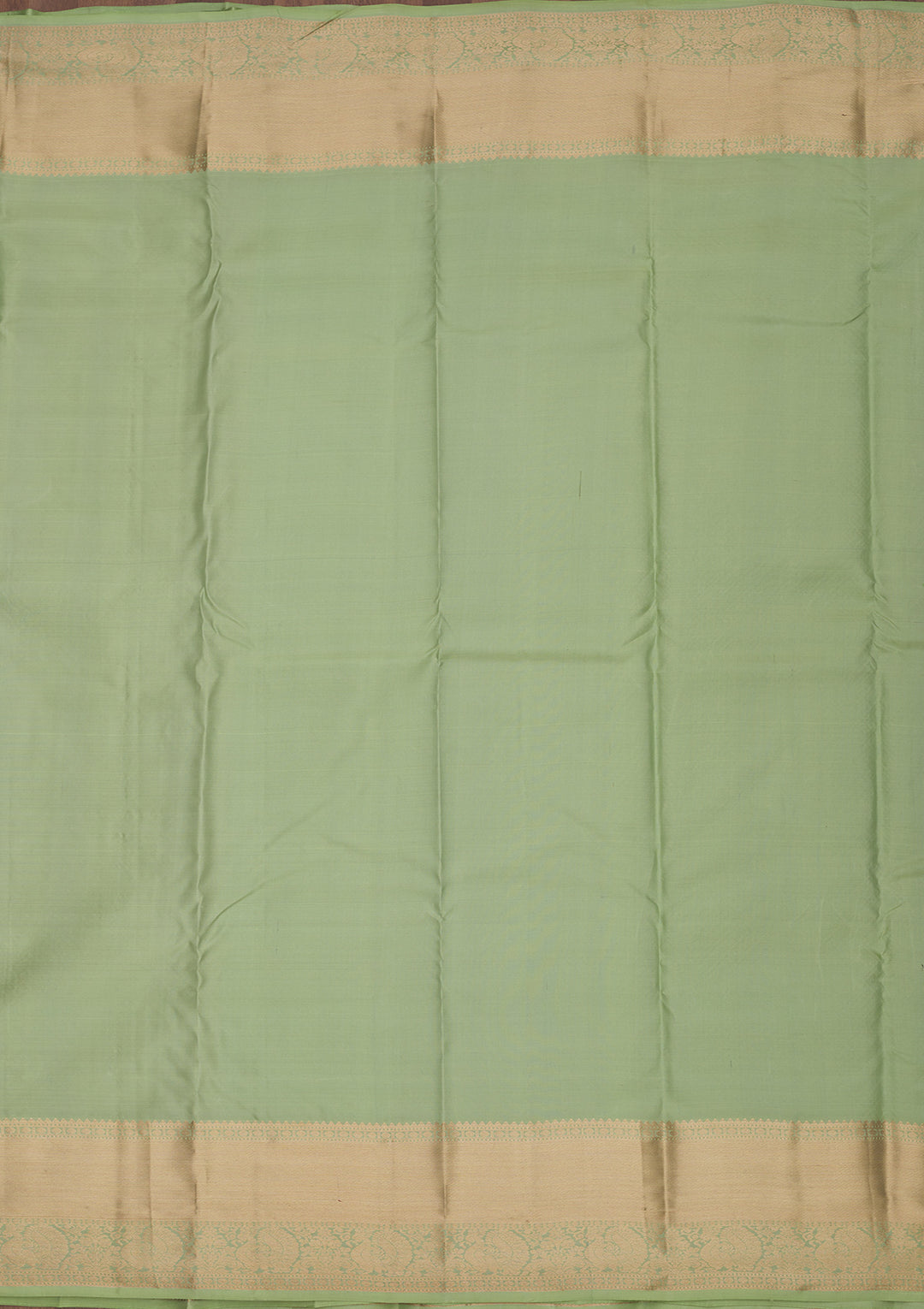 Pista Green Zariwork Pure Silk Saree