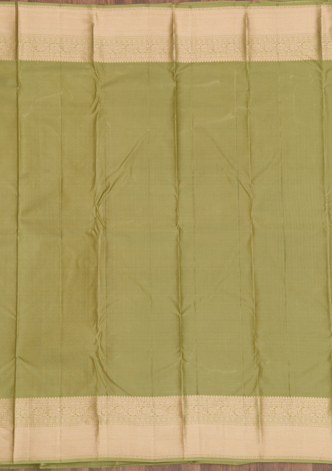 Pista Green Zariwork Pure Silk Saree