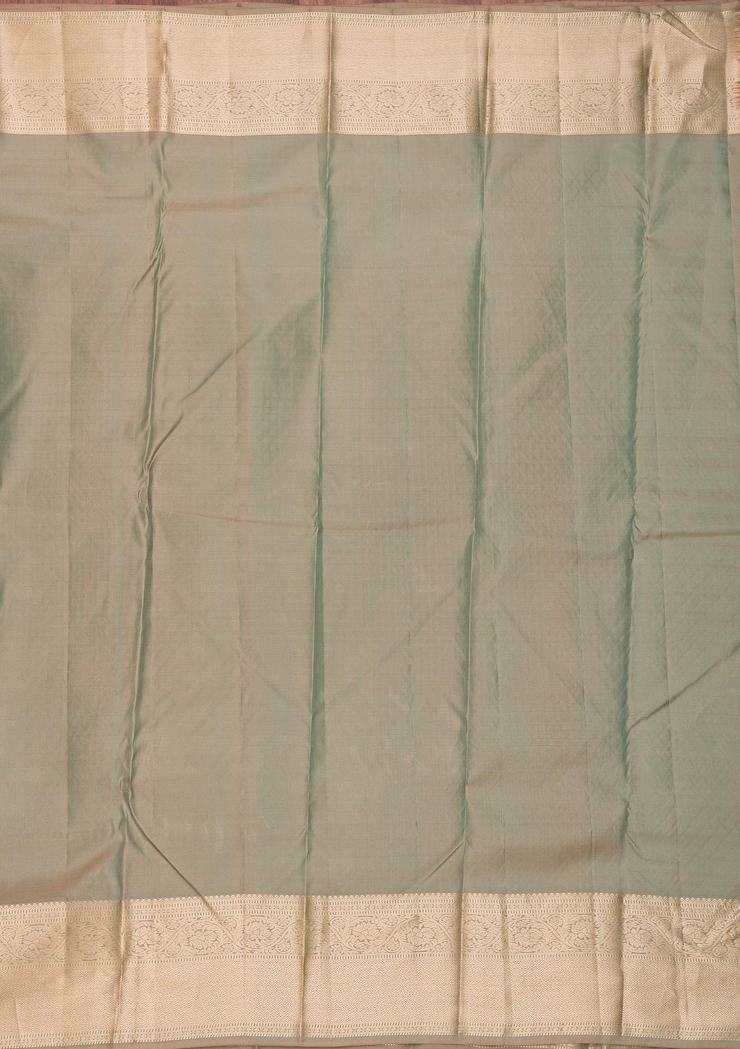 Pista Green Zariwork Pure Silk Saree