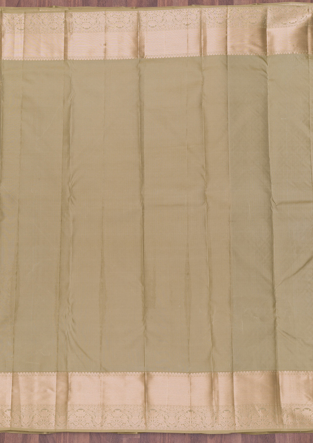 Pista Green Zariwork Kanjivaram Pure Silk Saree