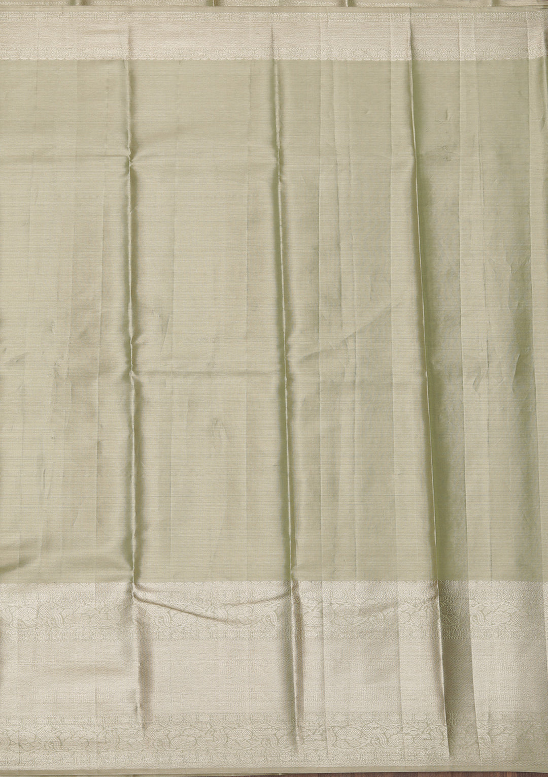 Pista Green Zariwork Kanjivaram Pure Silk Saree