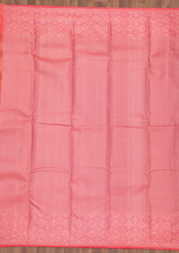 Pista Green Zariwork Pure Silk Saree