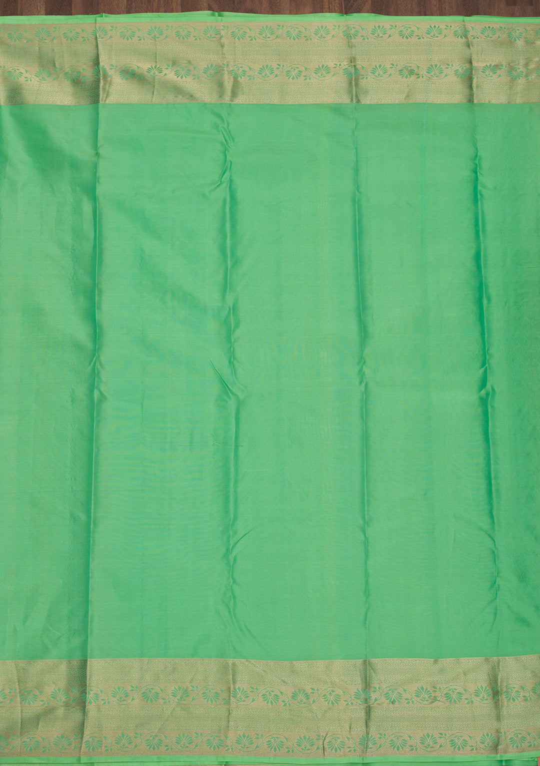 Pista Green Zariwork Pure Silk Saree