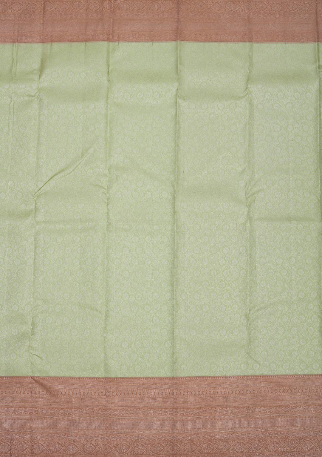 Pista Green Zariwork Pure Silk Saree