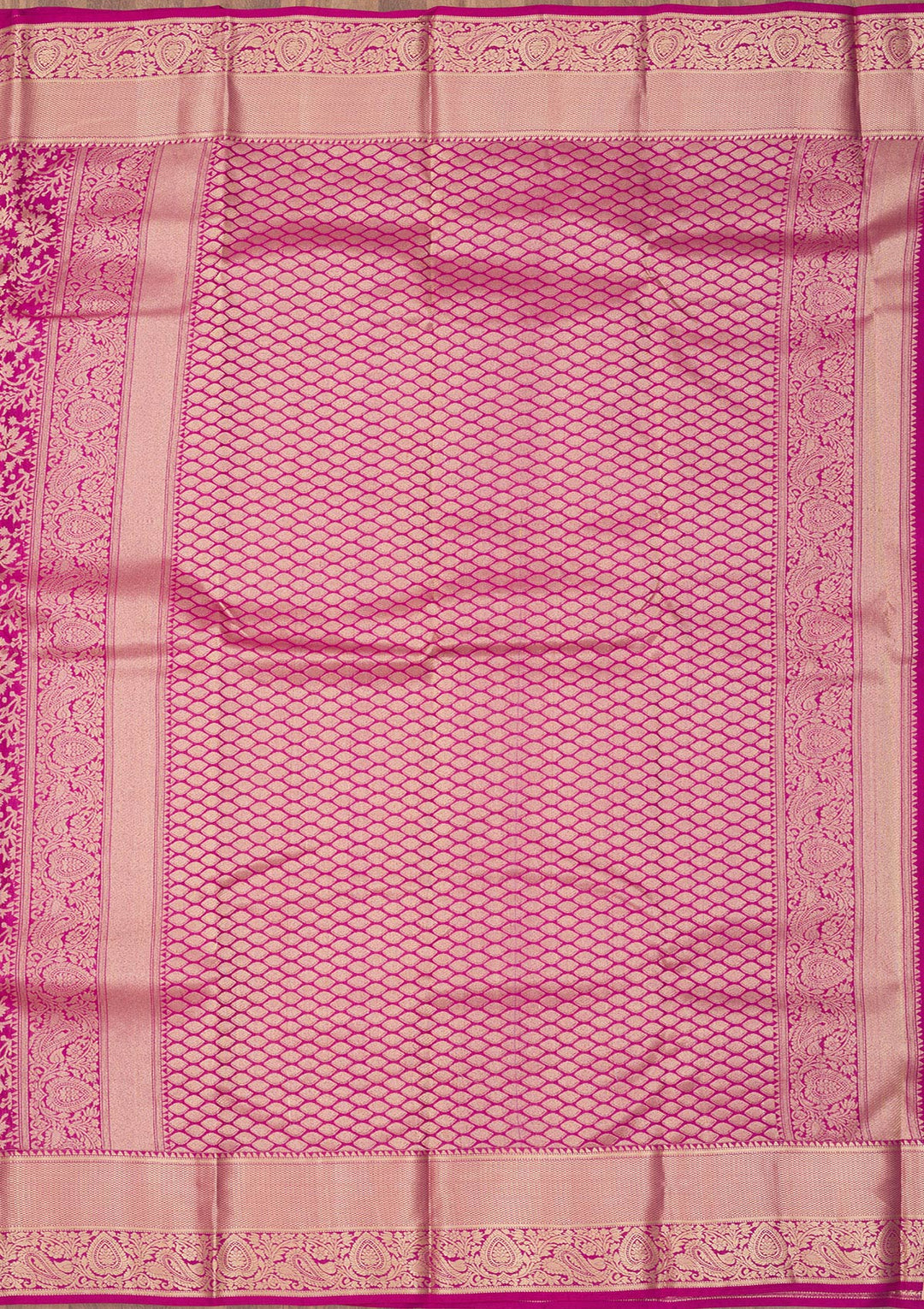 Purple Zariwork Pure Silk Saree