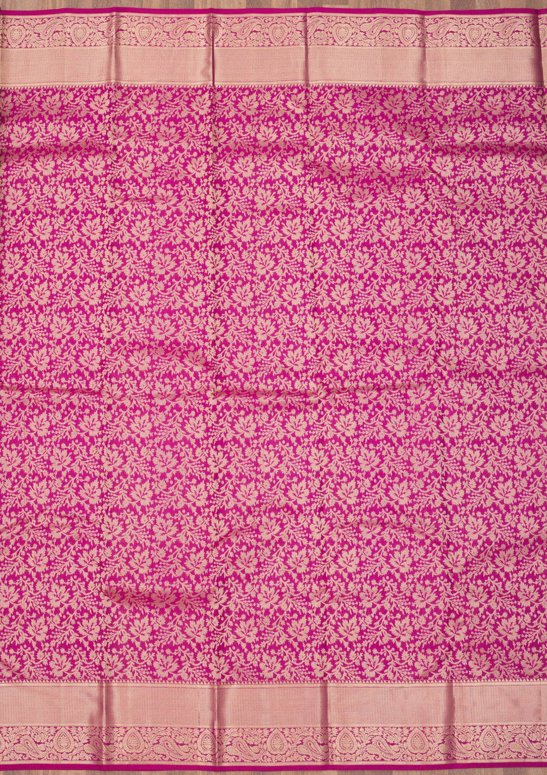 Purple Zariwork Pure Silk Saree