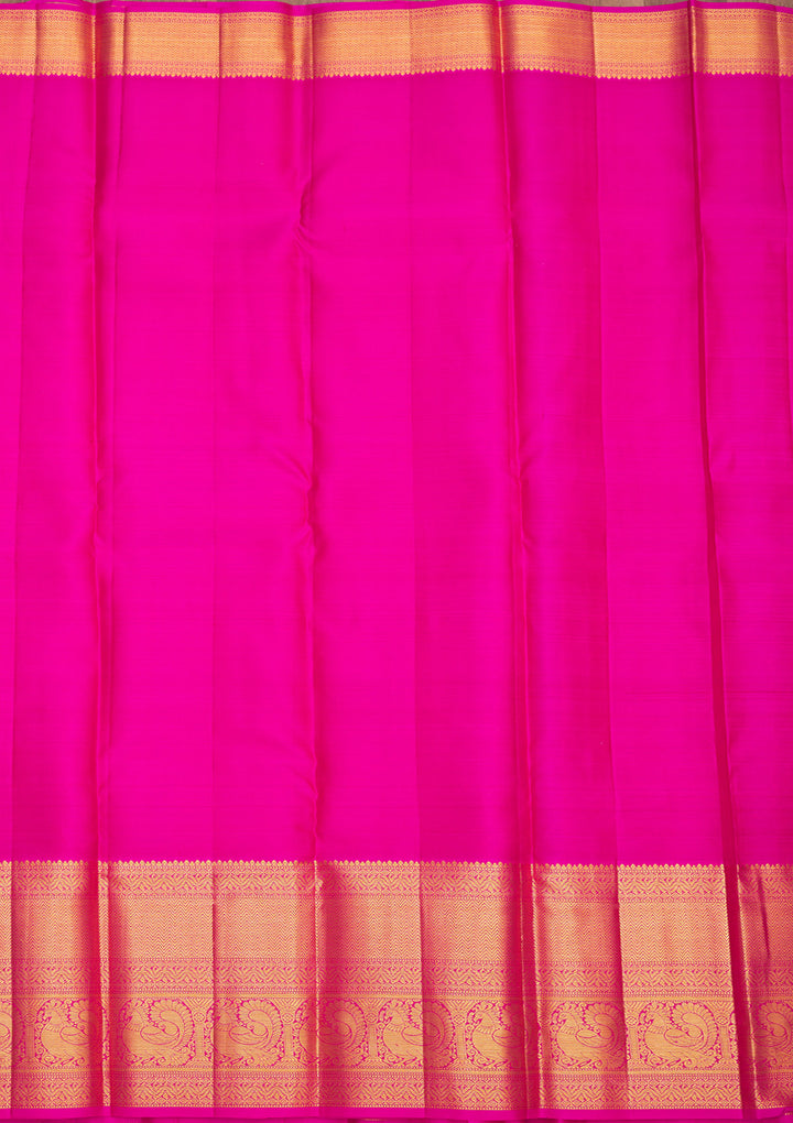 Purple Zariwork Pure Silk Saree