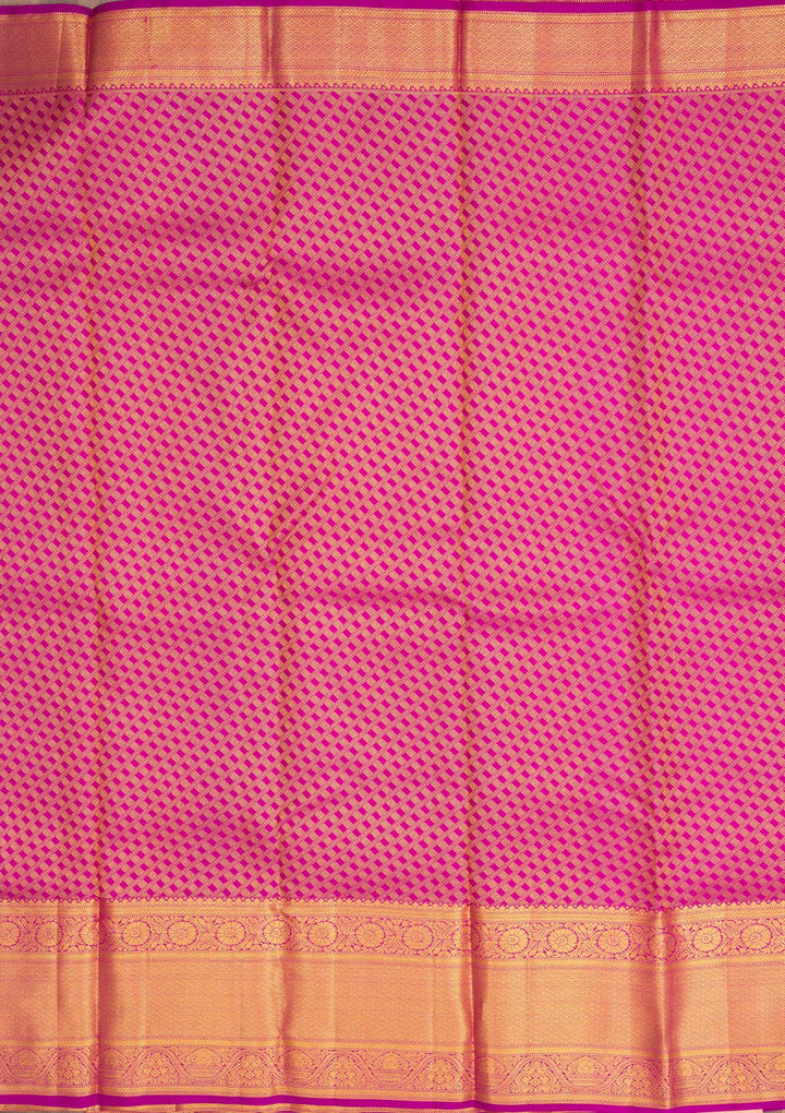 Purple Zariwork Pure Silk Saree