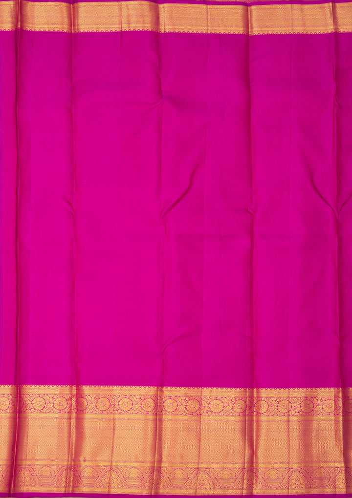 Purple Zariwork Pure Silk Saree