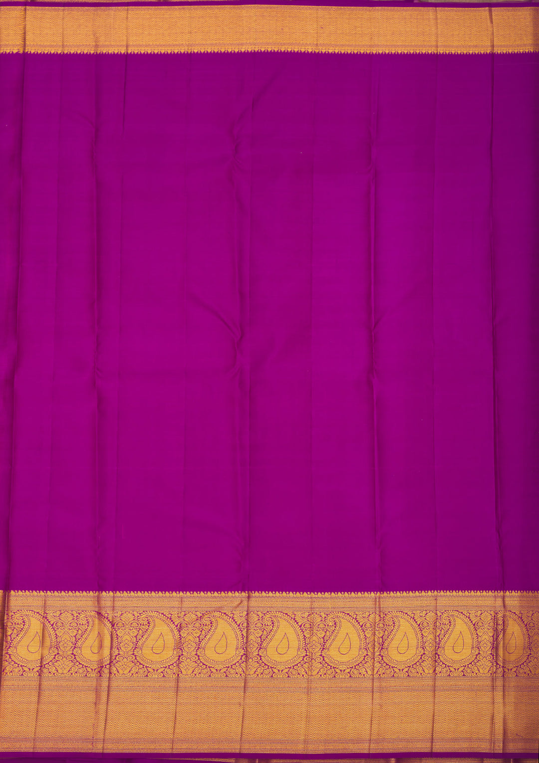 Purple Zariwork Pure Silk Saree