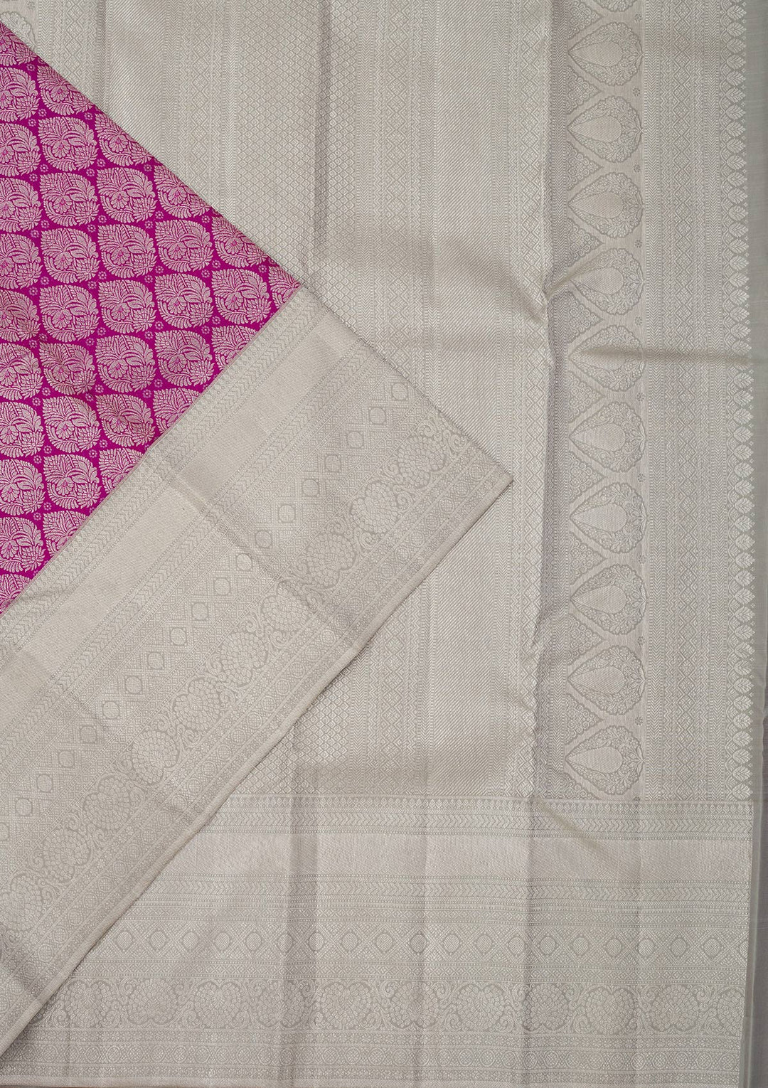Purple Zariwork Pure Silk Saree