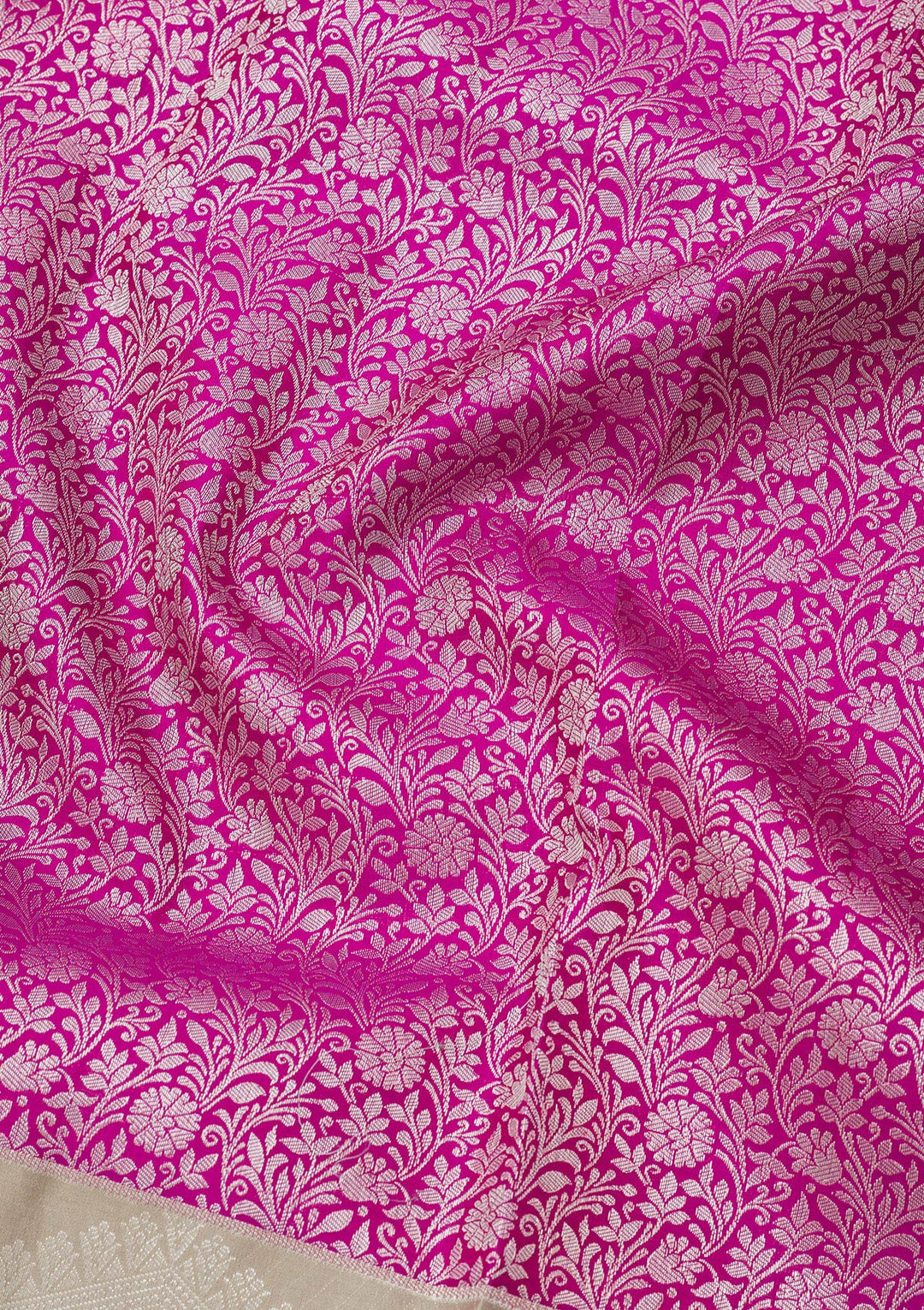 Purple Zariwork Pure Silk Saree