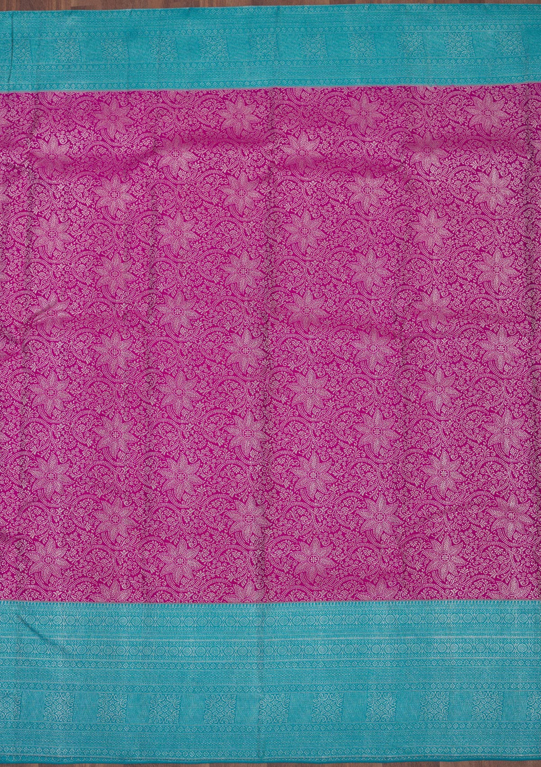 Purple Zariwork Pure Silk Saree