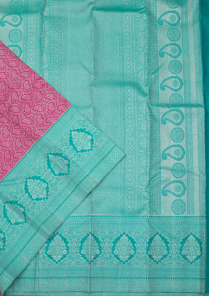 Purple Zariwork Pure Silk Saree
