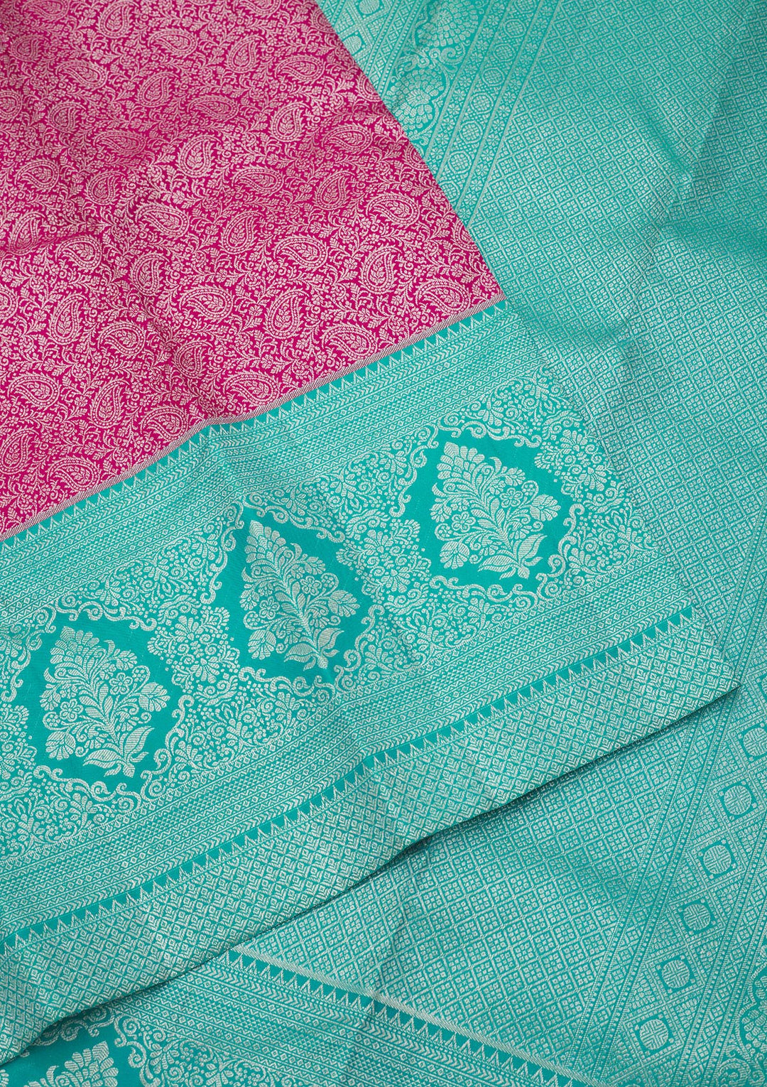 Purple Zariwork Pure Silk Saree