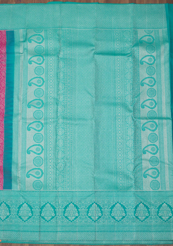 Purple Zariwork Pure Silk Saree