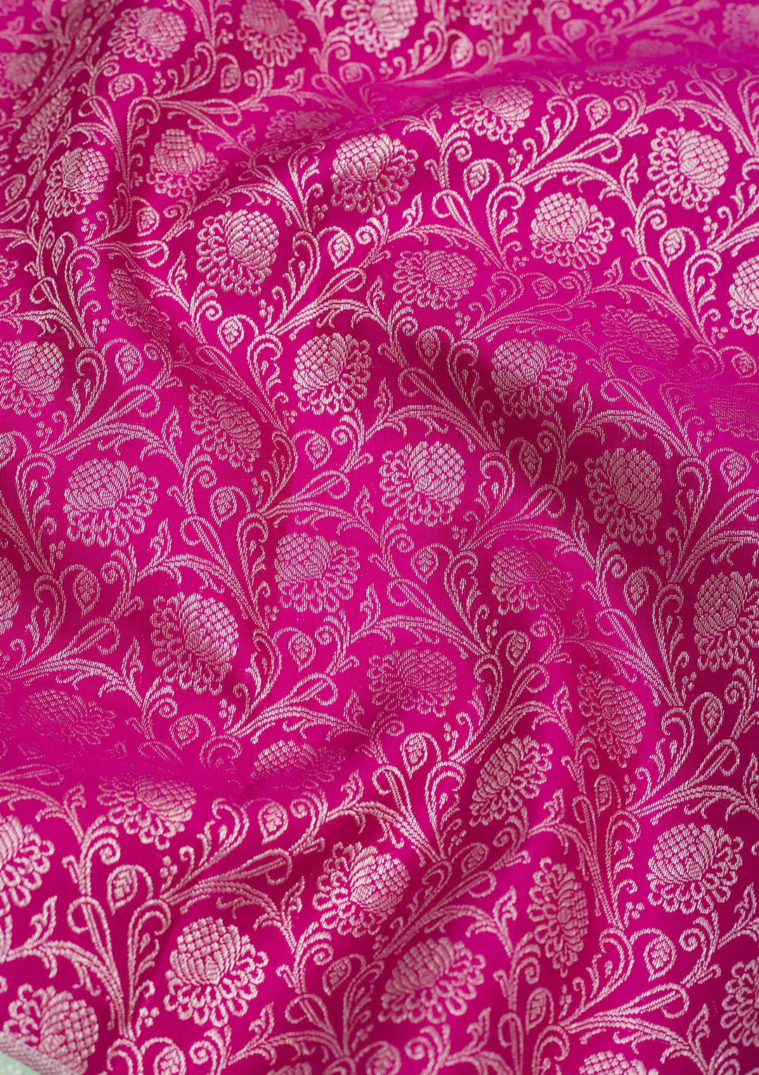 Purple Zariwork Pure Silk Saree