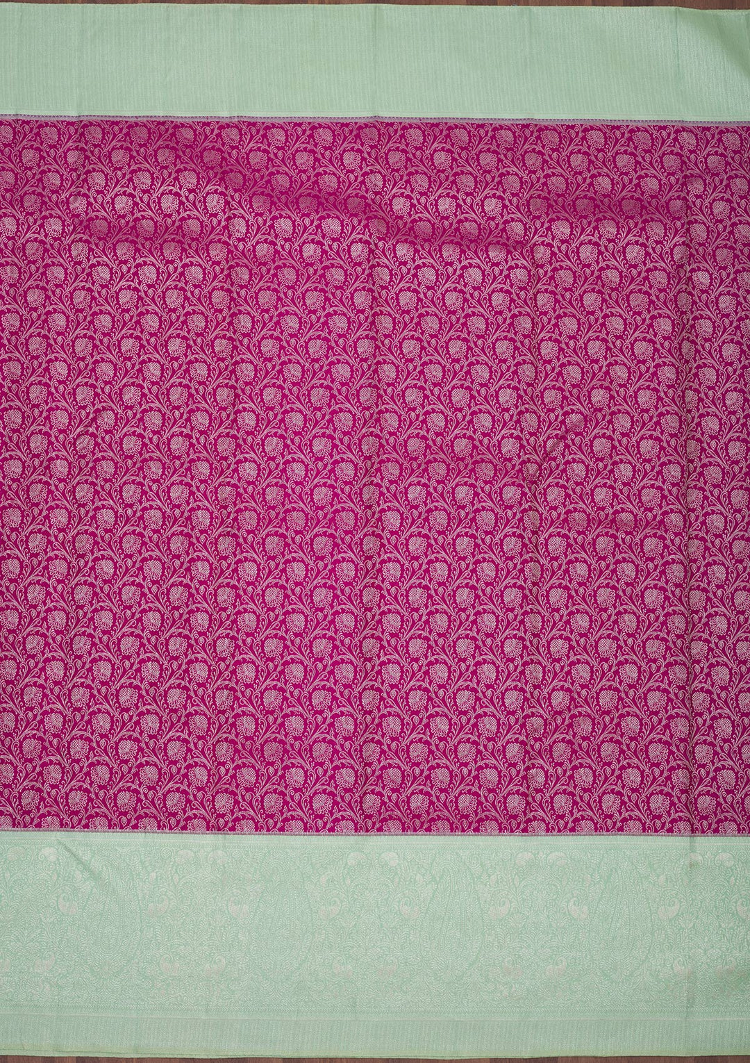 Purple Zariwork Pure Silk Saree