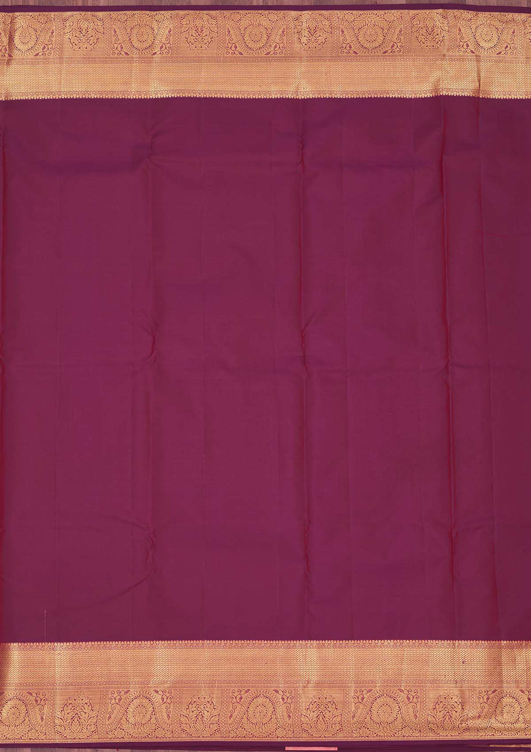 Purple Zariwork Pure Silk Saree