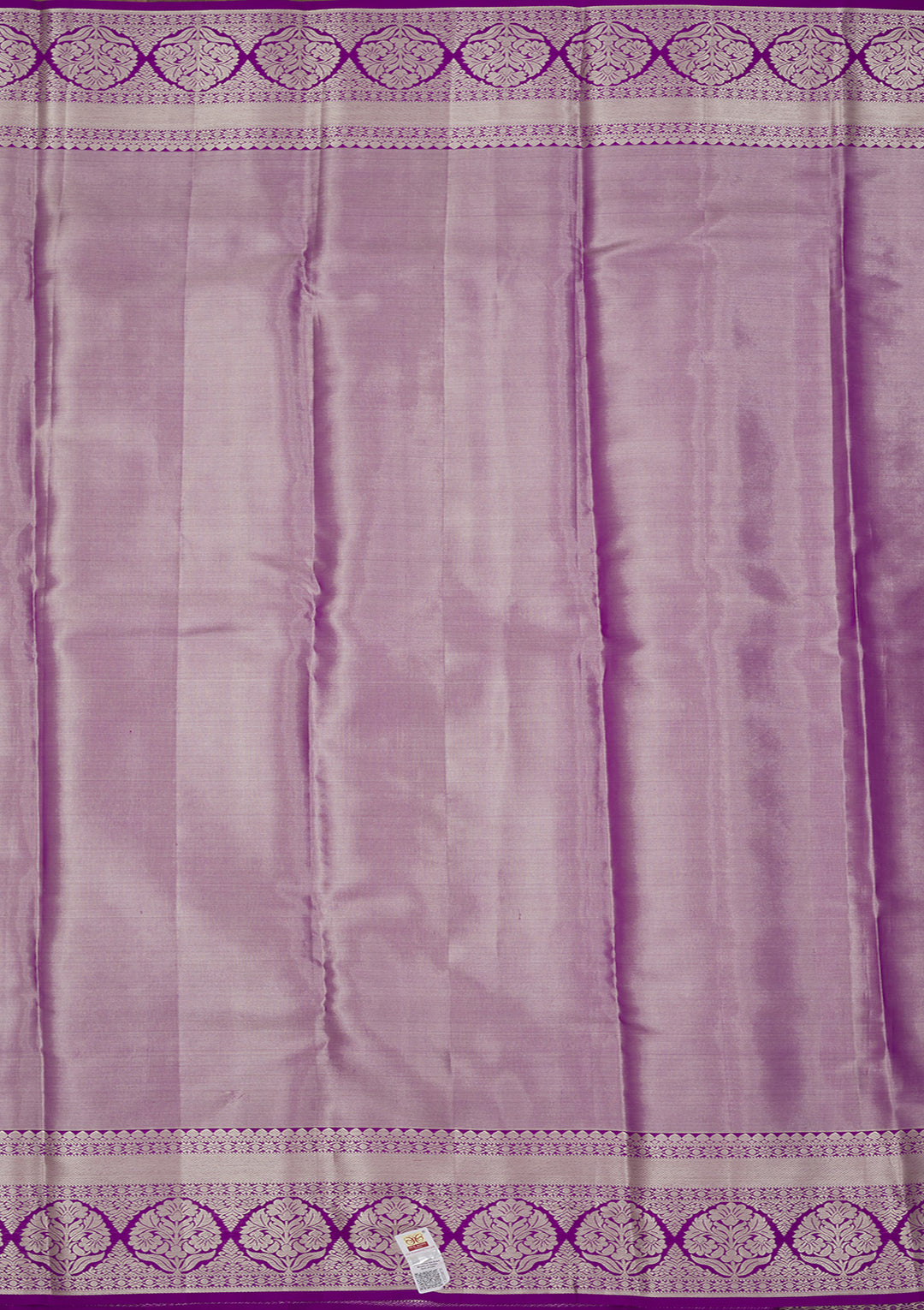 Purple Zariwork Pure Silk Saree
