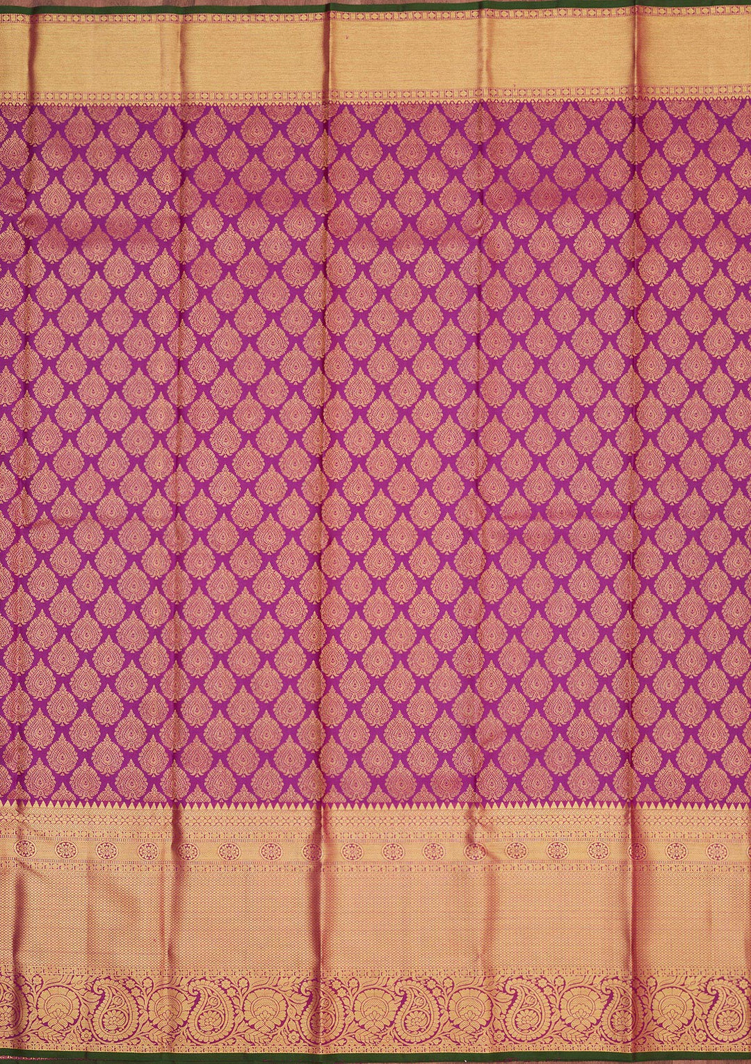 Purple Zariwork Pure Silk Saree