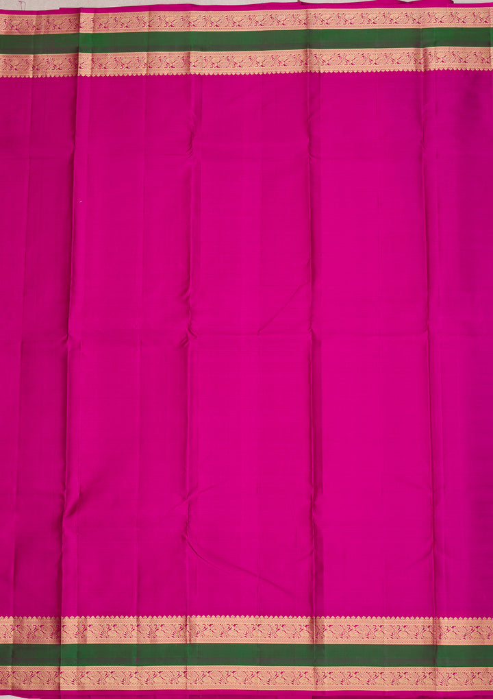 Purple Zariwork Kanjivaram Pure Silk Saree