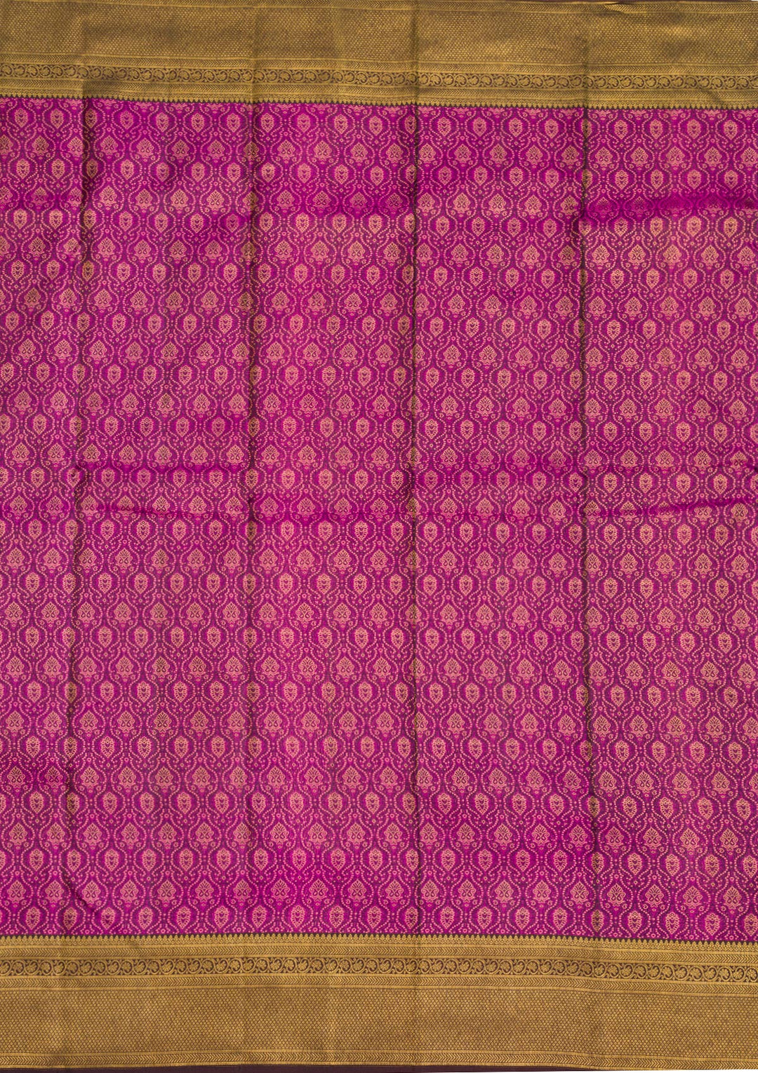Purple Zariwork Pure Silk Saree
