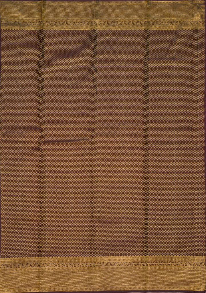 Purple Zariwork Pure Silk Saree