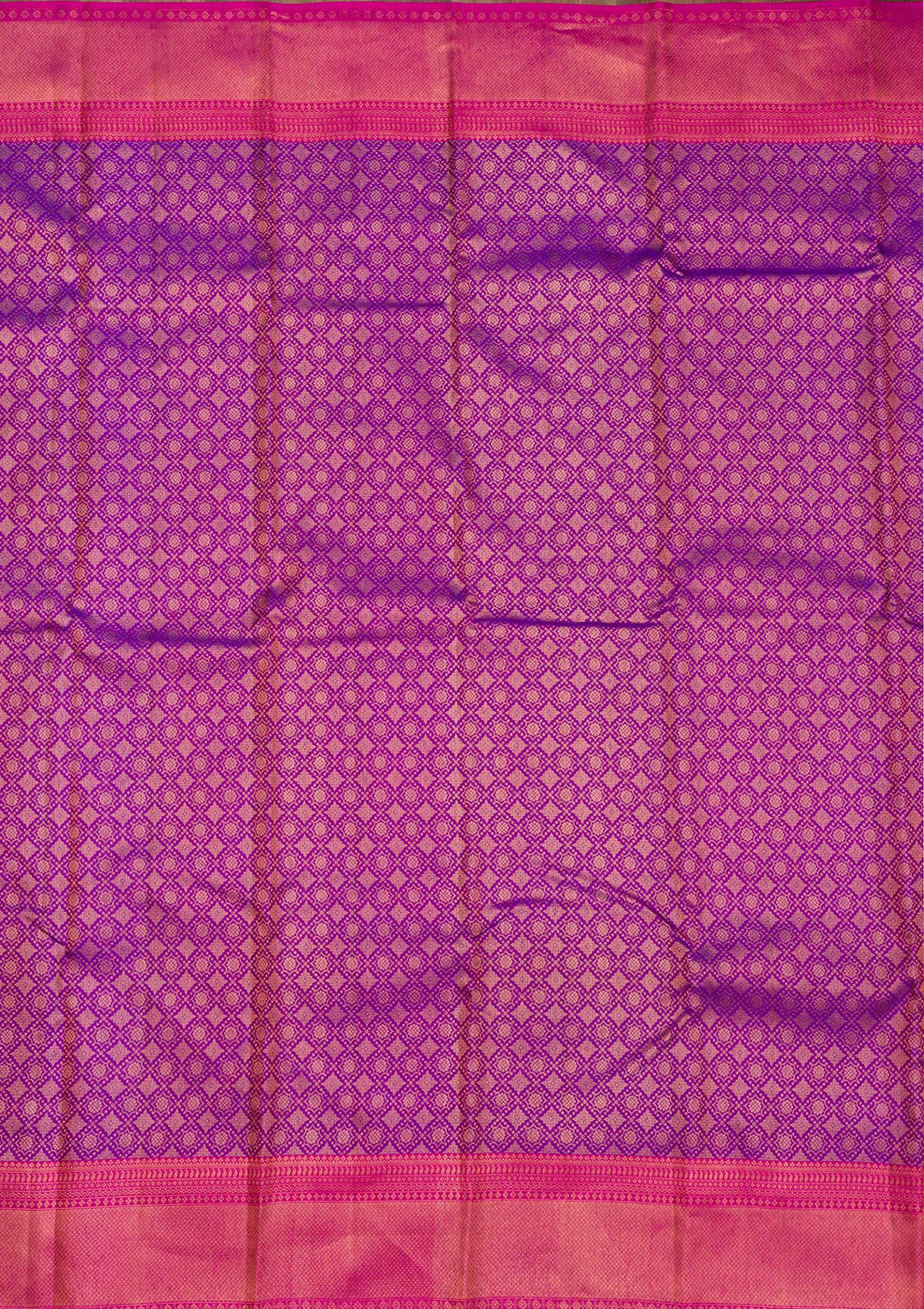 Purple Zariwork Pure Silk Saree