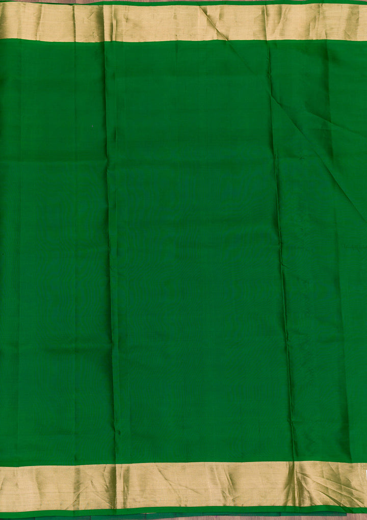 Purple Zariwork Pure Silk Saree