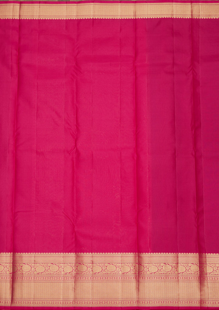 Purple Zariwork Pure Silk Saree