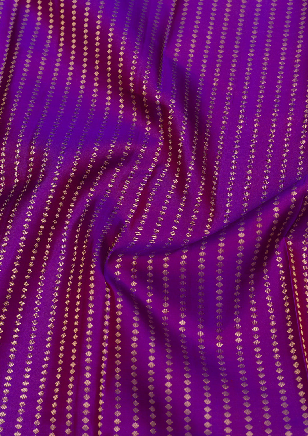 Purple Zariwork Banarasi Pure Silk Saree