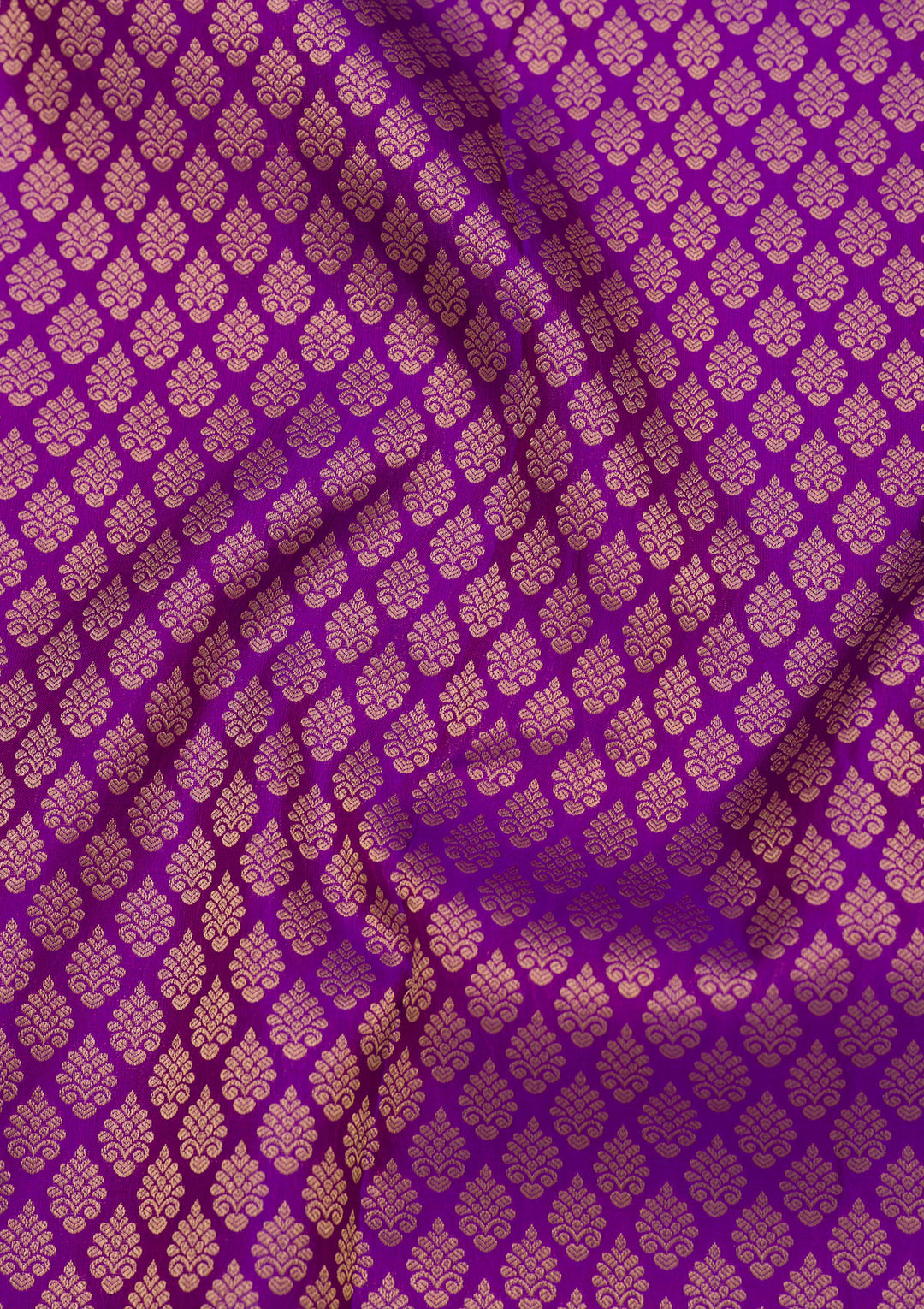 Purple Zariwork Pure Silk Saree