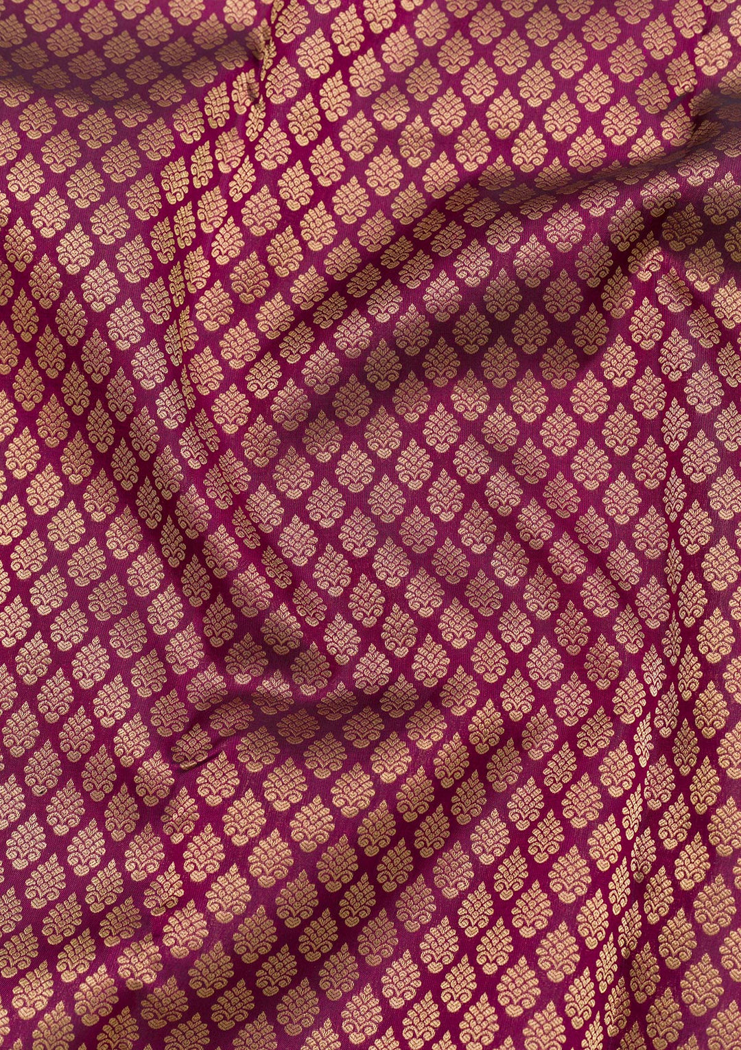 Purple Zariwork Banarasi Pure Silk Saree