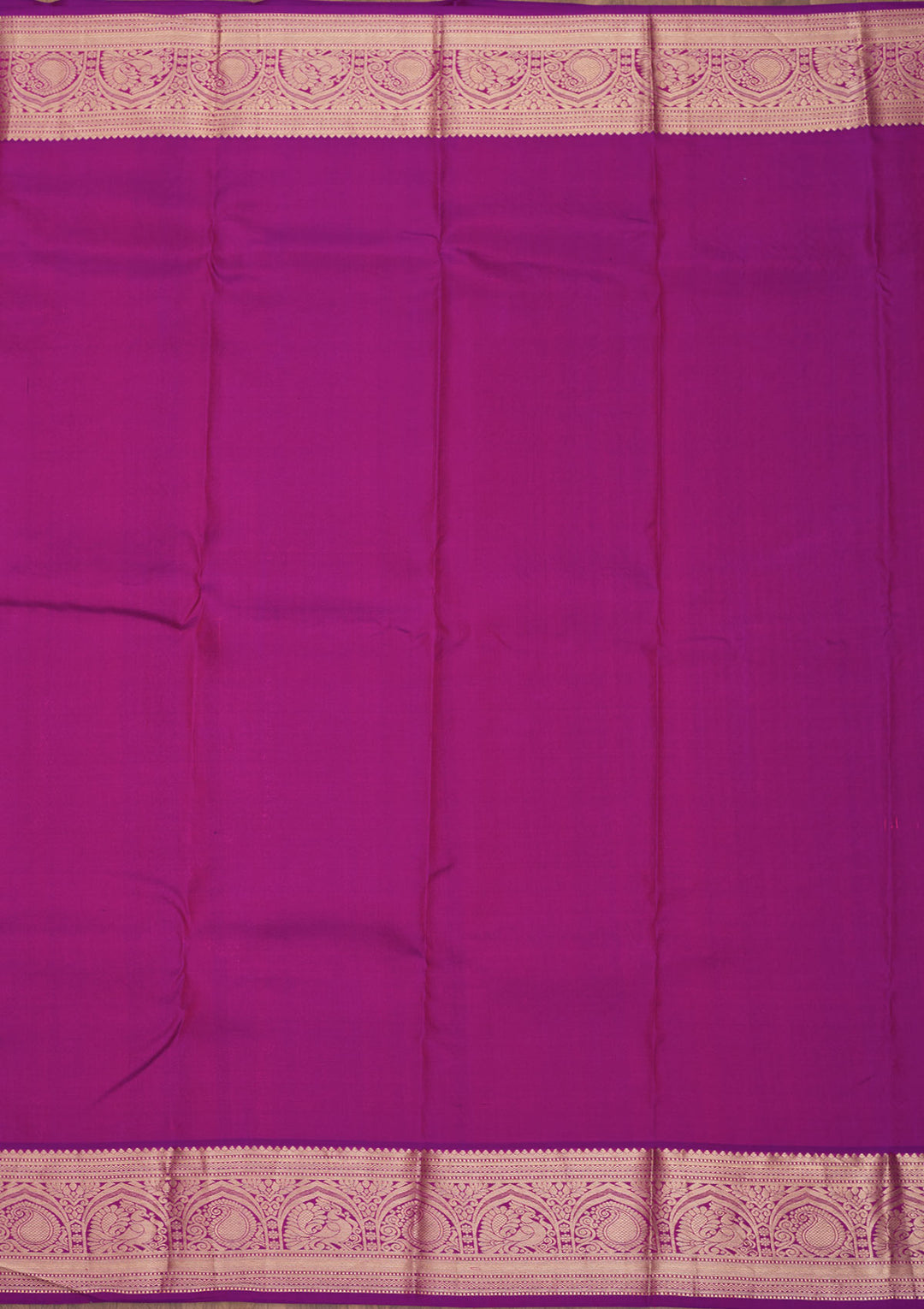 Purple Zariwork Pure Silk Saree