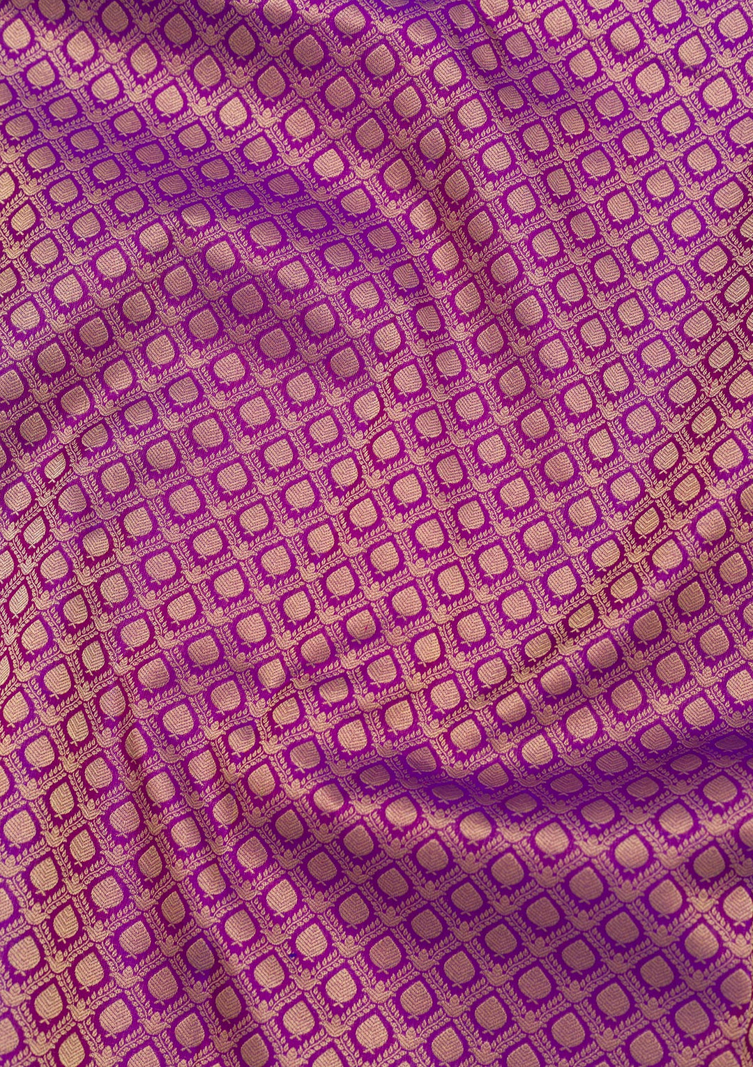 Purple Zariwork Pure Silk Saree
