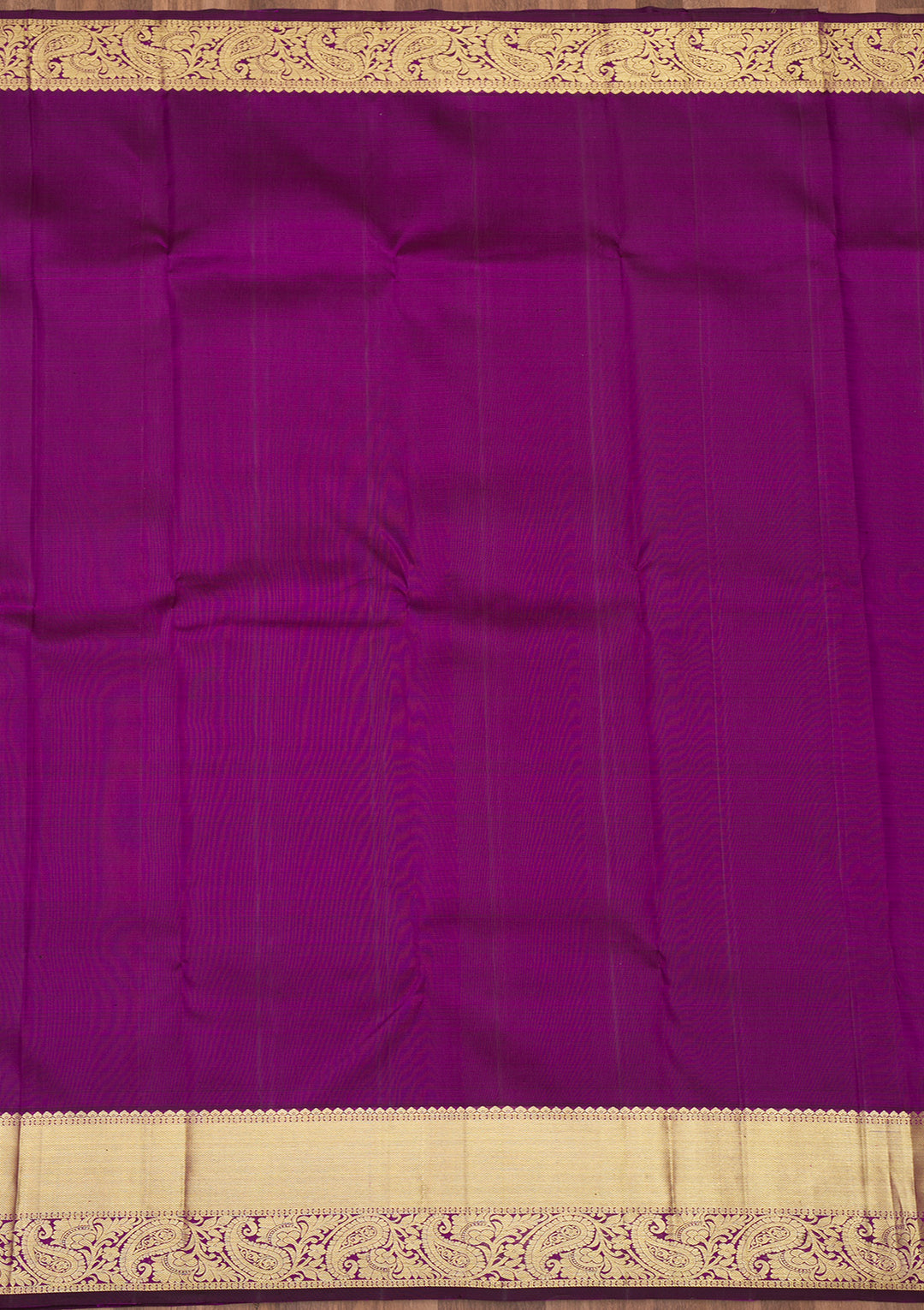 Purple Zariwork Pure Silk Saree